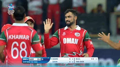 T20WCQ: NAM v OMA – Highlights of Bilal Khan's 4/19