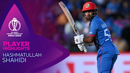 Logo of Skipper Shahidi lifts Afghanistan fortunes with his marvellous 80 | CWC23