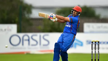 Hazratullah Zazai starred in the victory with a swashbuckling 33-ball 74
