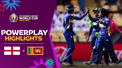 Sri Lanka send back England openers early | Powerplay Highlights | CWC25 