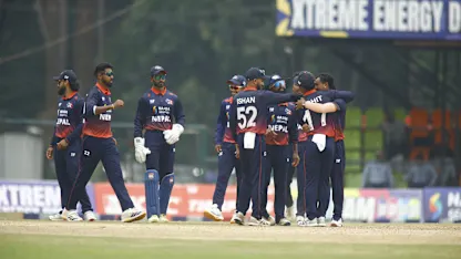 Nepal surge up CWCL 2 table after key victory against Scotland 