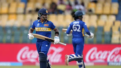 LIVE: Vishmi, Chamari guide Sri Lanka early on in CWC25
