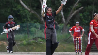 Logo of ICC Women's Associate Cricketer of the Year 2022 - Esha Oza | ICC Awards
