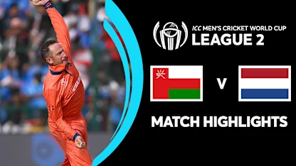 Logo of Oman v Netherlands | Match Highlights | ICC Men's Cricket World Cup League 2