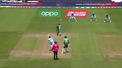 Logo of Archer on his six wicket
