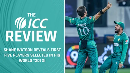 Logo of Shane Watson selects five players for World T20 XI | ICC Review