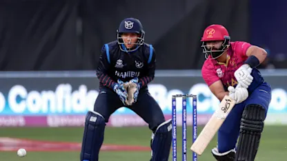 Assured Waseem sets up UAE with half-century | Namibia v UAE | T20WC 2022