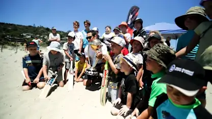 Ross Taylor and former Blackcaps join the fun as the ICC CWC Trophy Tour driven by Nissan reaches New Zealand