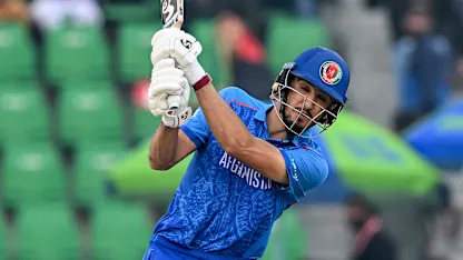 Sediqullah Atal hits spectacular six and moves to half-century in style | AFG v AUS | Champions Trophy 2025