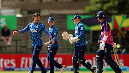 Caleb Falconer bowling