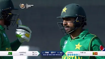 FIFTY: Sarfraz Ahmed brings up his half-century