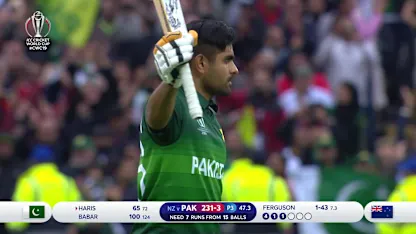 Logo of Babar Azam smashes World Cup century in 2019 | ICC Men's CWC