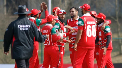 Logo of Oman announce experienced 15-member group for T20 World Cup