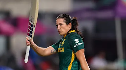 Brits’ ton steers South Africa to first victory in CWC25 