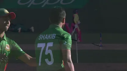 Logo of Wicket - Sean Williams - Bangladesh v Zimbabwe ICC T20WC 2022