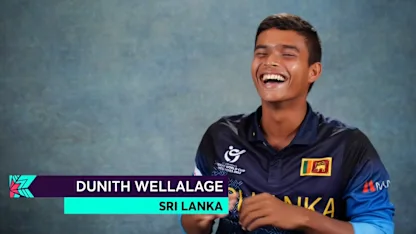 Logo of ‘Guess who?’ ft. Dunith Wellalage | ICC U19 Men’s CWC 2022