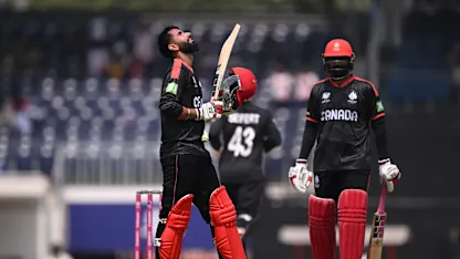 Yuvraj Samra brings up century with boundary | T20WC 2026