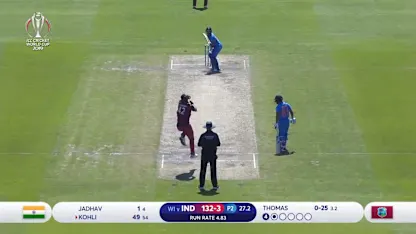 CWC19: WI v IND – India innings highlights