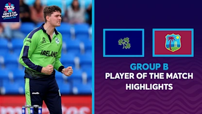 Logo of Dangerous Delany stifles West Indies with 3/16 | POTM Highlights | T20WC 2022