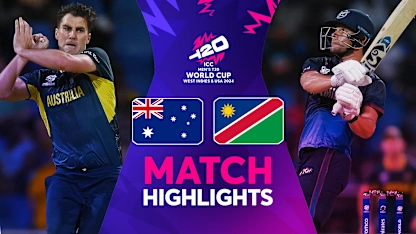 Logo of Clinical Australia garner third straight win | Match Highlights | T20WC 2024






