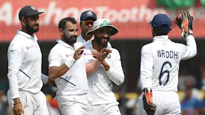 Shami registered figures of 7/58 in the first Test