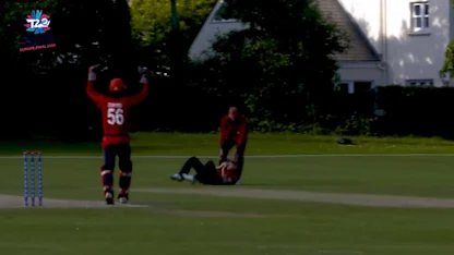 ICC Men's T20 World Cup Europe Final 2019, JSY v GER - Jersey catches Germany out