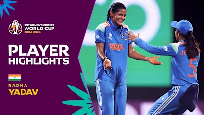 Radha Yadav's memorable day out against Bangladesh | Player Highlights | CWC25