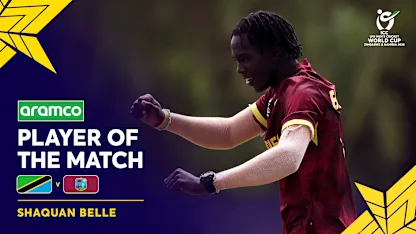 Shaquan Belle's match-winning spell | POTM Highlights | U19 CWC 2026