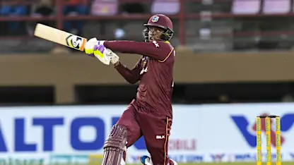 Shimron Hetmyer was in outstanding form in the ODI series