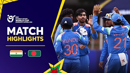 Disciplined India win a thriller against Bangladesh | Match Highlights | U19 CWC 2026