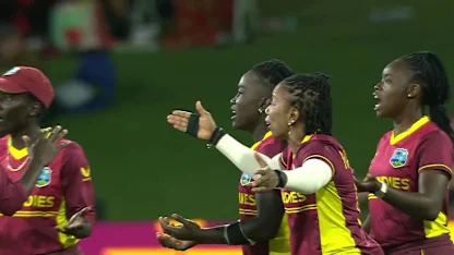Logo of Winning moment: West Indies seal win in thrilling opener