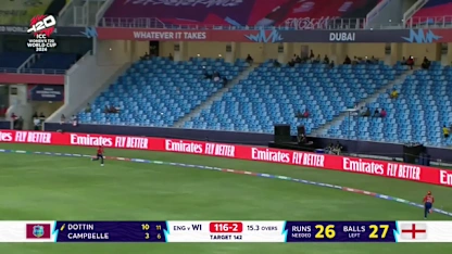 Logo of Dottin powers West Indies with two sixes | WT20WC 2024