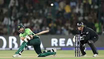 Logo of Salman Agha fights fire with fire | PAK v NZ | Champions Trophy 2025