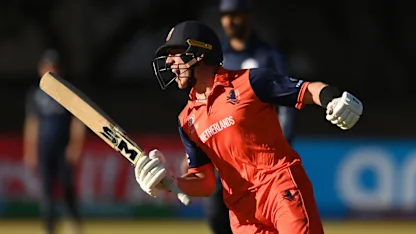 Logo of Winning Moment: Netherlands qualify for Cricket World Cup 2023 | CWC23 Qualifier