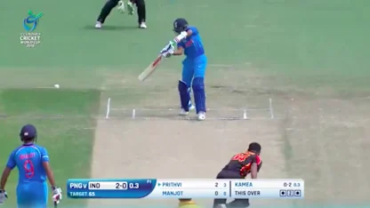 Prithvi Shaw's 57* v Papua New Guinea at U19CWC