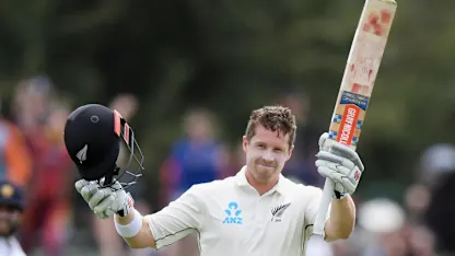 Logo of Henry Nicholls remained unbeaten on 162 to swell New Zealand's lead past 650