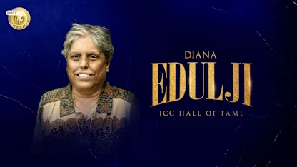 Logo of Diana Edulji: ICC Hall of Fame 2023 inductee