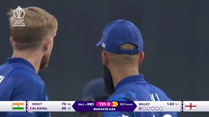 Logo of KL Rahul - Wicket - India vs England