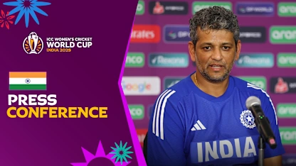 Muzumdar stresses on the importance of finishing well | Pre-match Press Conference | CWC25