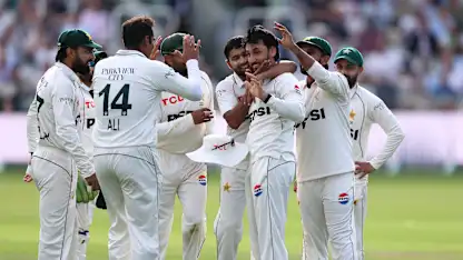Pakistan bowlers dominate England on a rain-hit first day