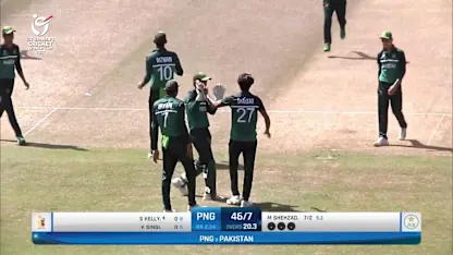 Muhammad Shehzad five-for | PAK v PNG | ICC U19 Men’s CWC 2022
