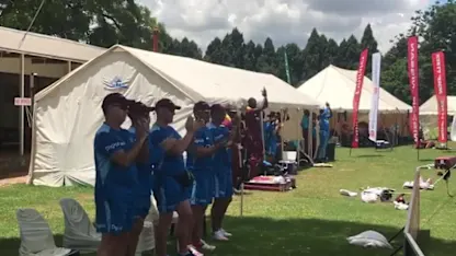 Logo of CWCQ: Windies applaud Shimron Hetmyer's maiden ton