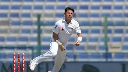 Logo of Yasir Shah joined Waqar Younis as the joint second fastest to 150 wickets.