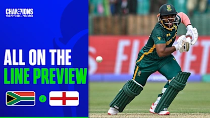 Logo of All on the Line | South Africa v England | Champions Trophy 2025