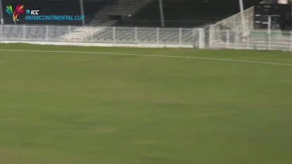 Logo of PNG v HK - Babar Hayat brings up his century