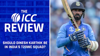Logo of Should Dinesh Karthik make India’s T20WC squad? | The ICC Review
