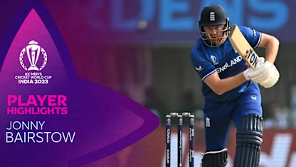 Logo of Bairstow signs off with brisk fifty | CWC23