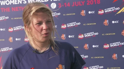 Logo of WT20Q - Netherlands v United Arab Emirates post-match interviews
