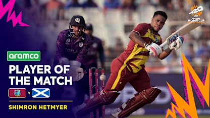      Hetmyer goes on the offensive in Kolkata | POTM Highlights | T20WC 2026