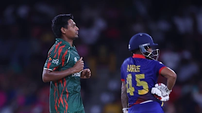 Logo of Relive Fizz's death over brilliance that sealed the game for Bangladesh | T20WC 2024